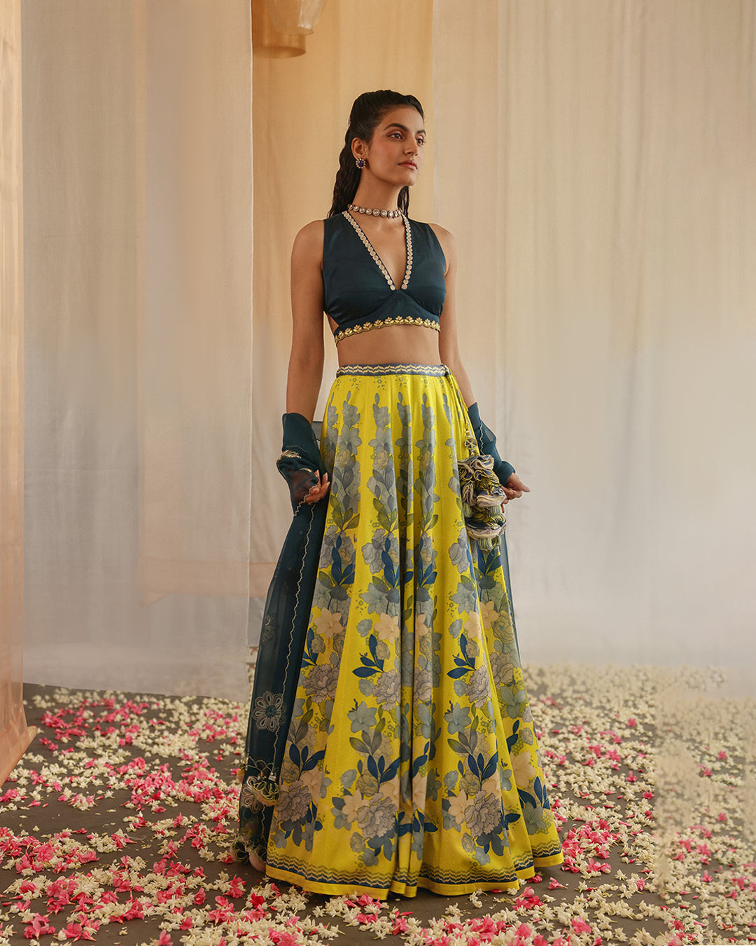 Surajmukhi Lehenga