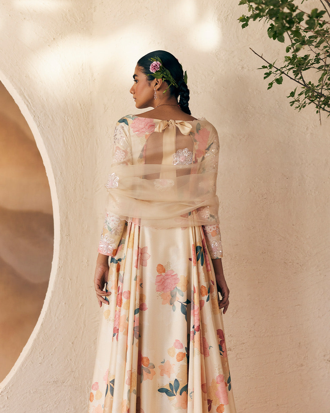 PRIM ROSE ANARKALI SET
