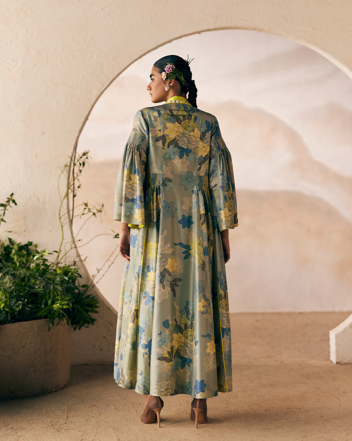 NIMU KOS JACKET & MOON CLAY DHOTI SET