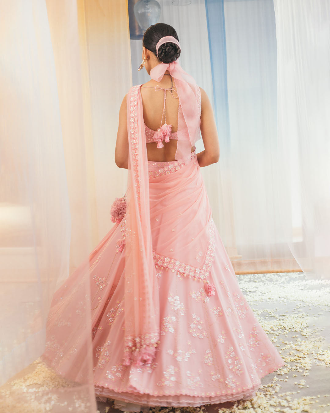 CRYSTAL ROSE  LEHENGA SET (WCLH03)