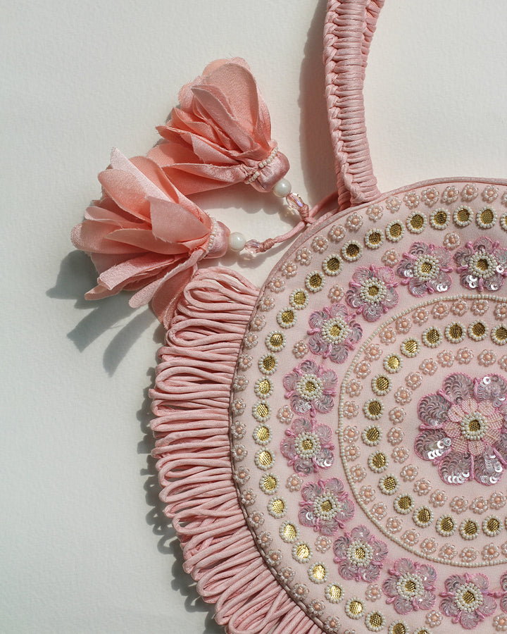CRYSTAL ROSE MOONBAG