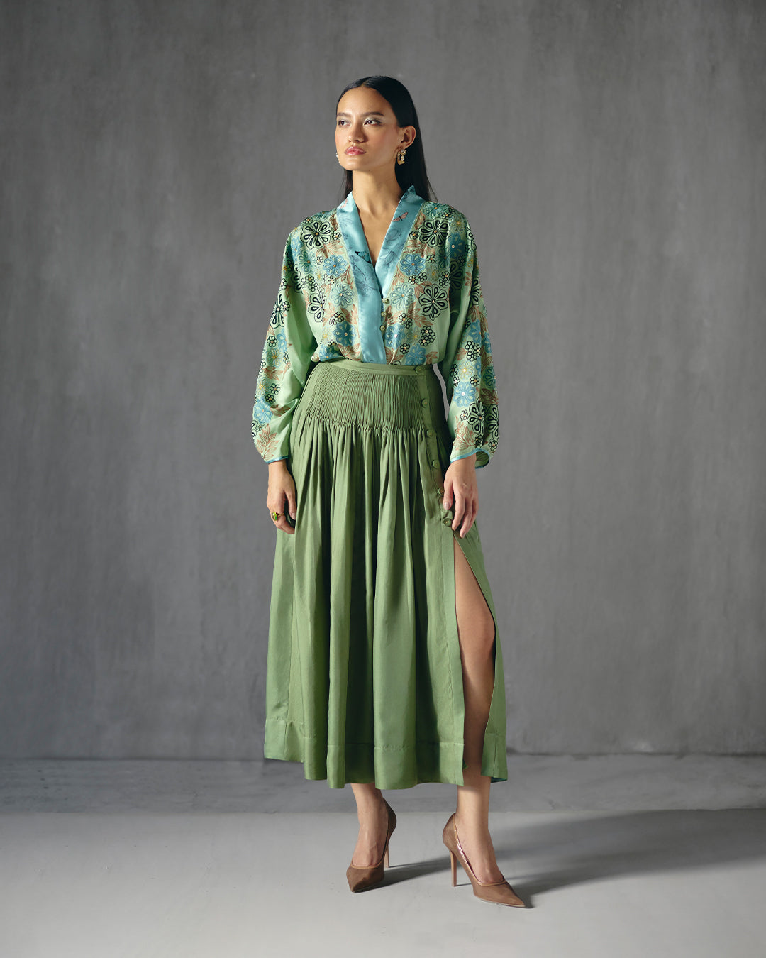 HIMALAYAN BLOOM SHIRT ( MZ HP 12 )