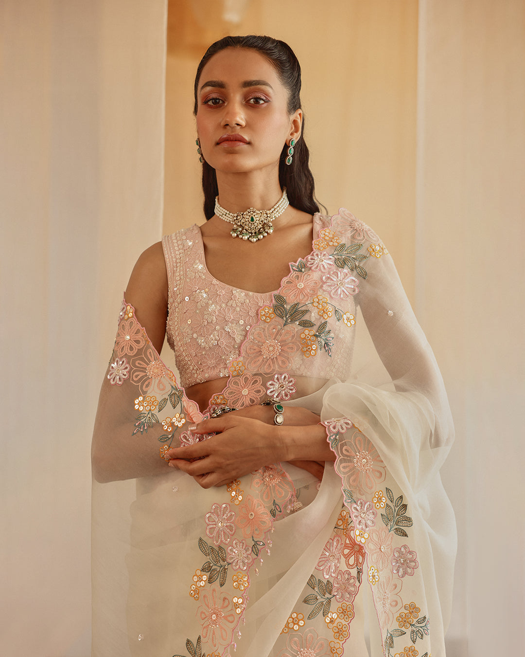 GLASS GARDEN SARI (MZ SR 07)