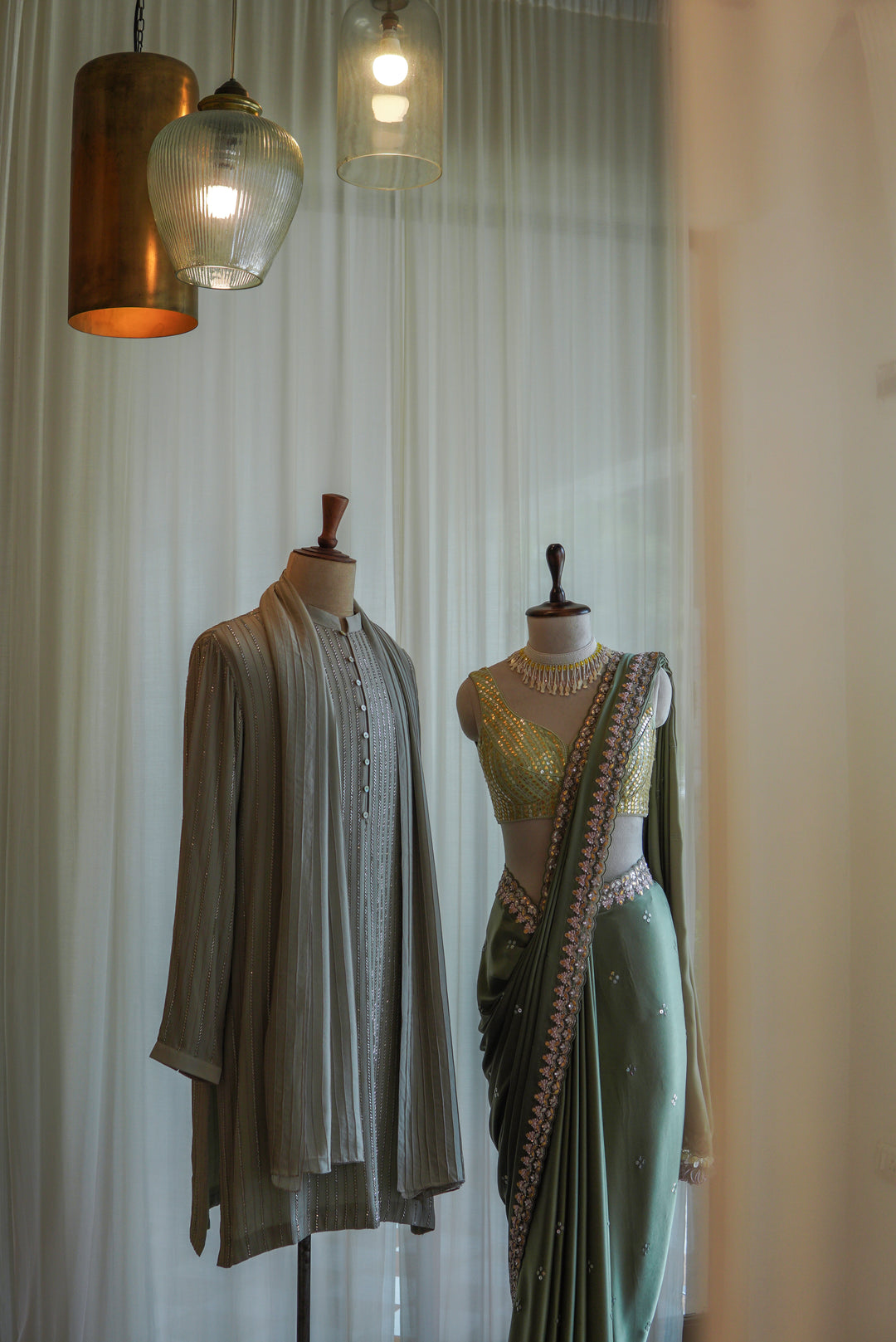 Sage Green Kurta Set