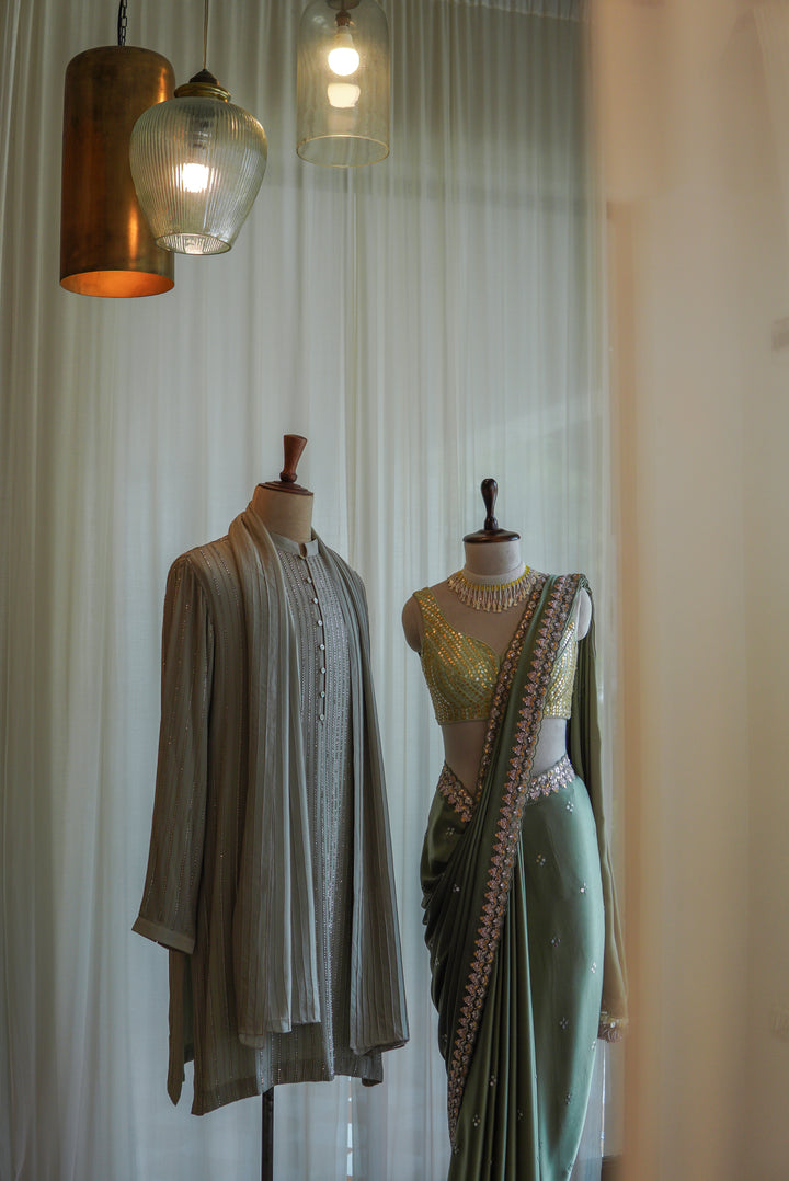 Sage Green Kurta Set