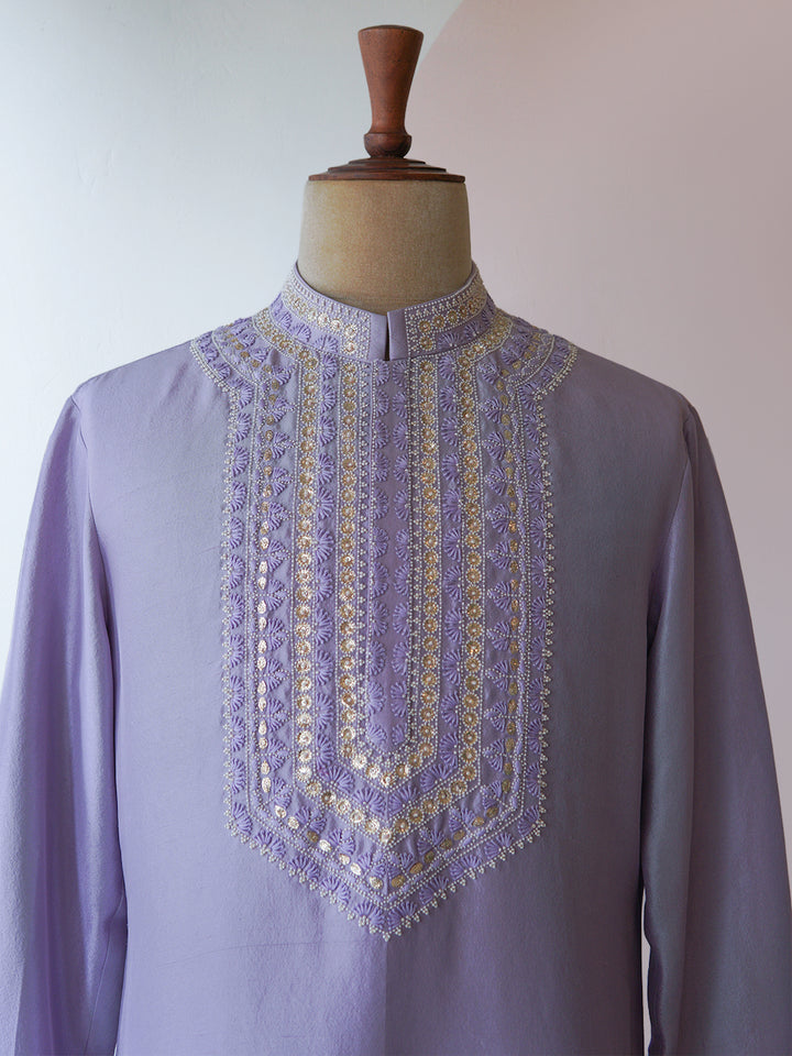 Lavender Kurta