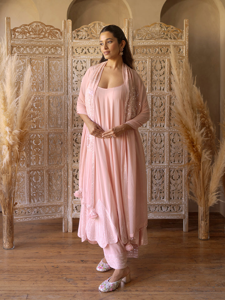 Madhura Raut in Madzin Blush Bloom Kalidar