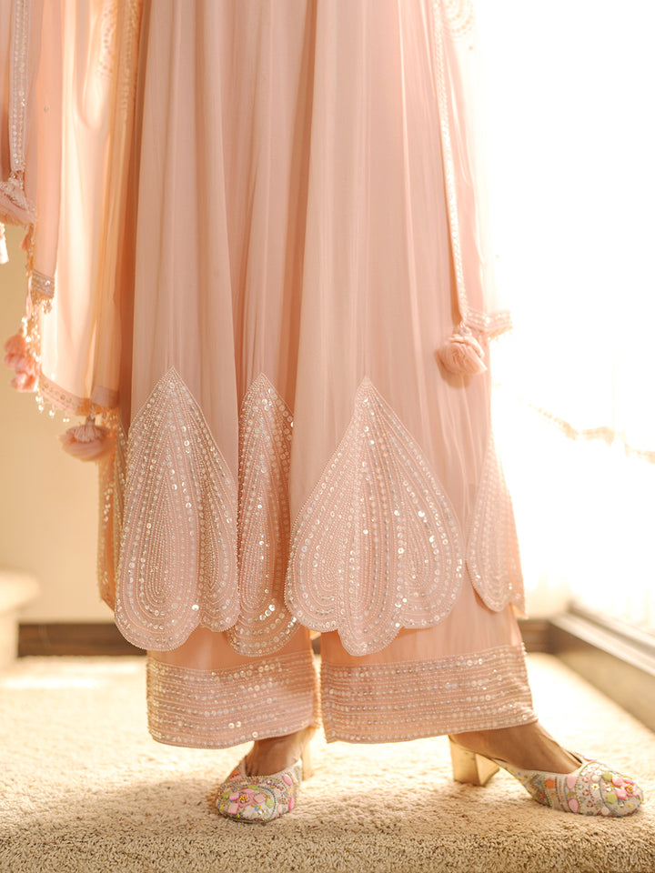 Madhura Raut in Madzin Blush Bloom Kalidar