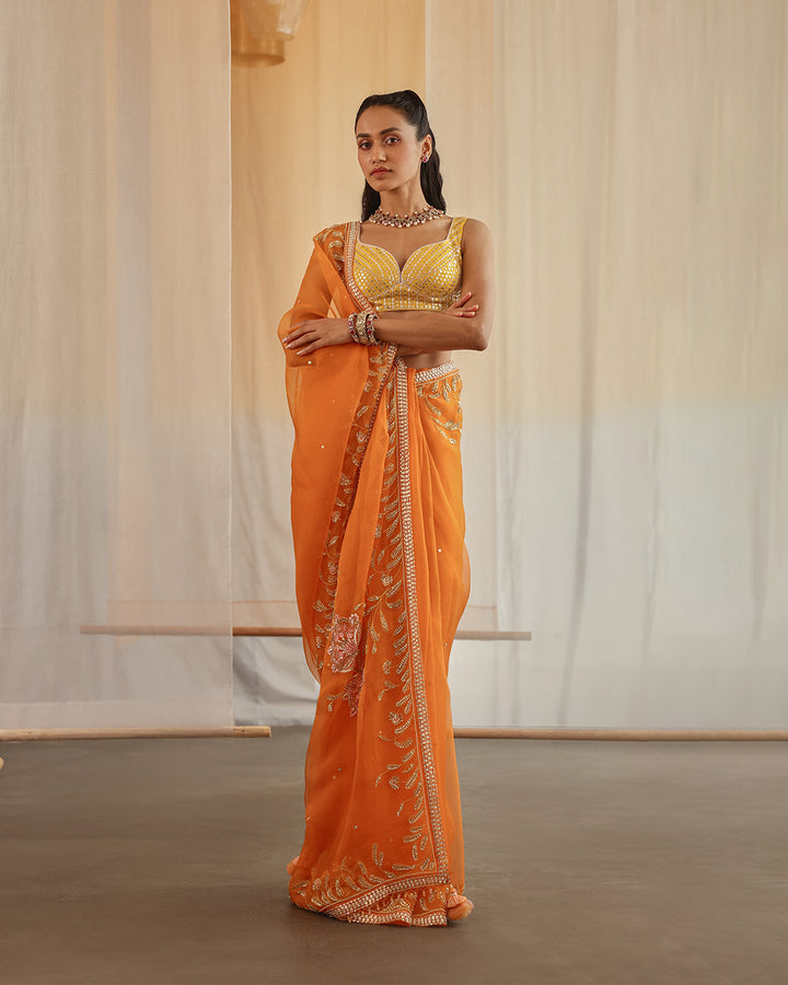 MARIGOLD SARI SET ( ZHR SR 11 )