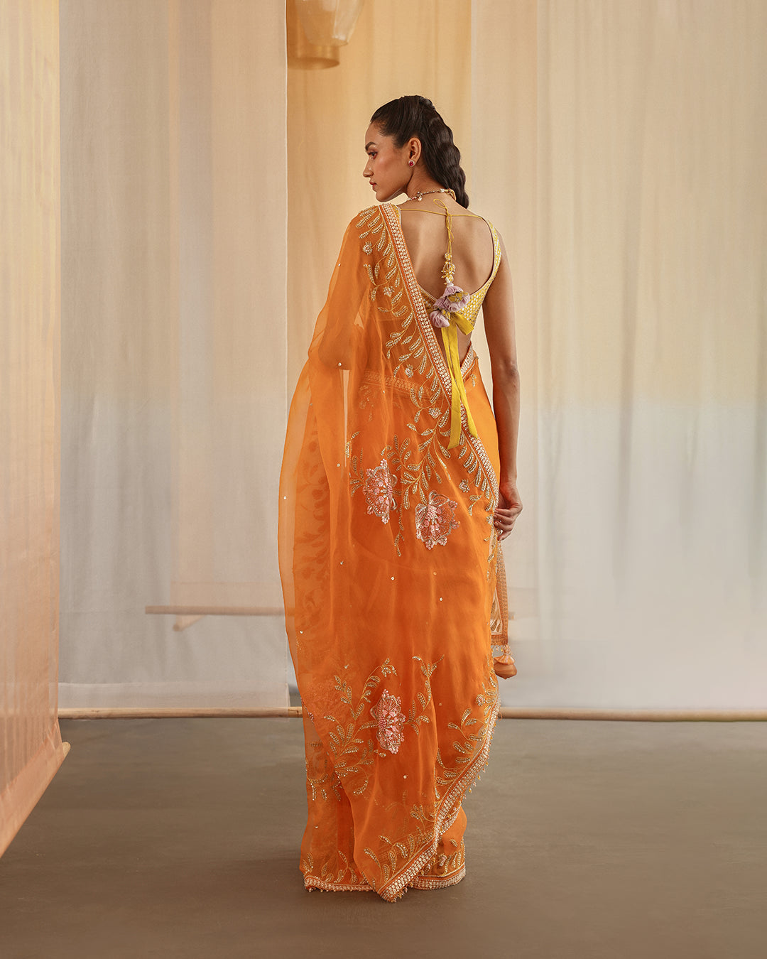MARIGOLD SARI SET ( ZHR SR 11 )