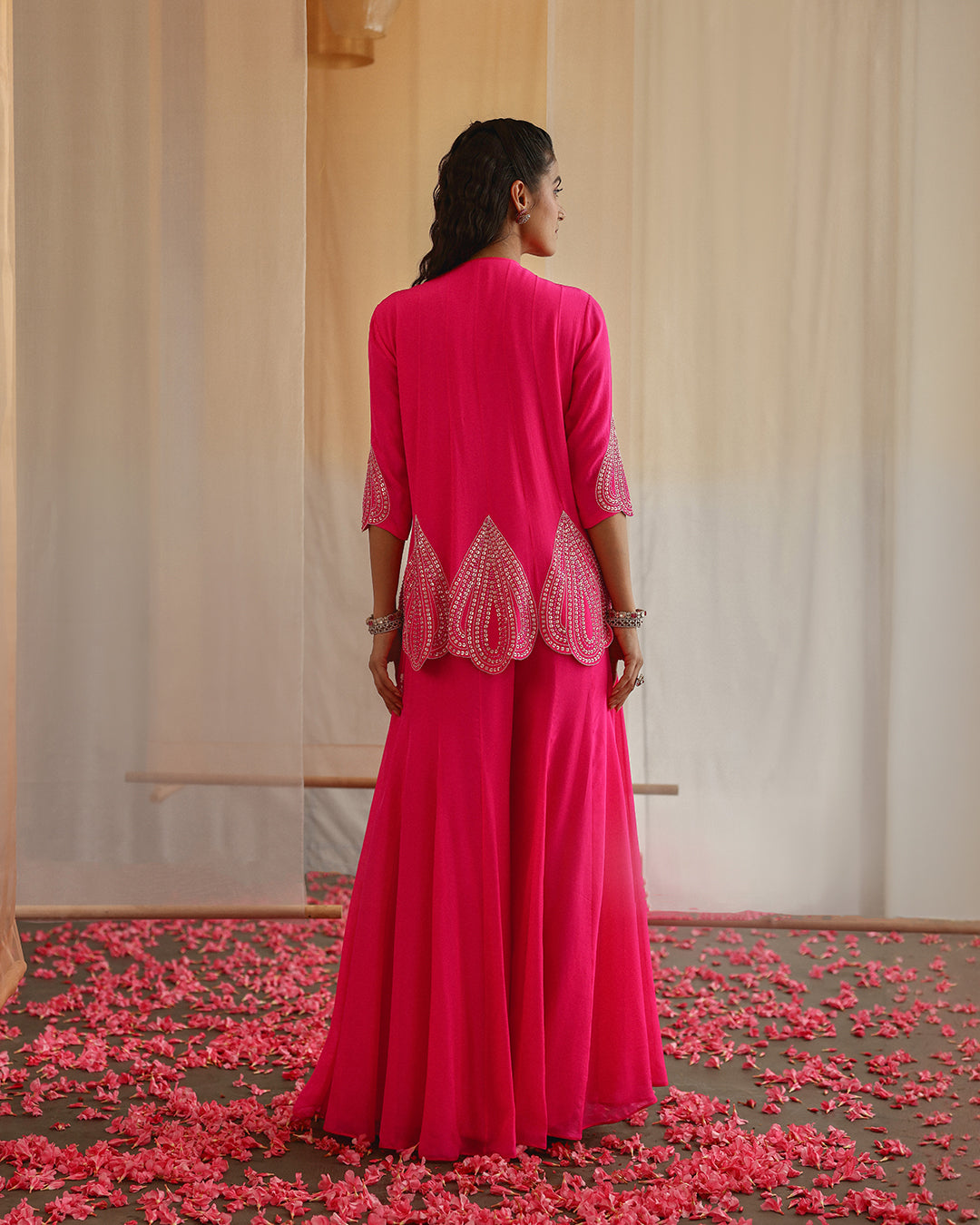 Rose Sharara Set (MSP 16B)