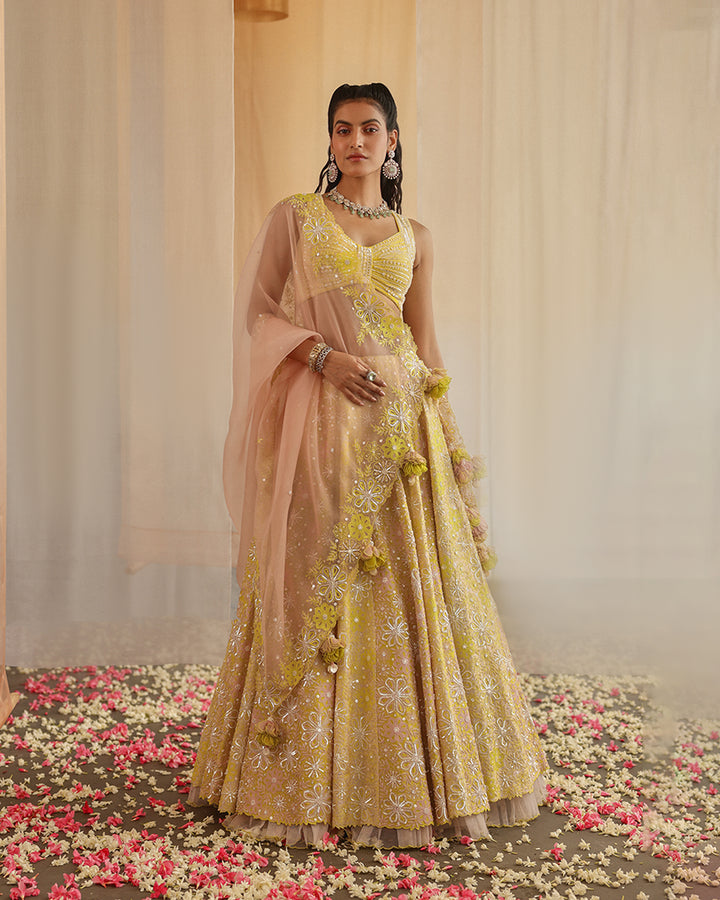zinnia lehenga set ( MZ LH 07 )